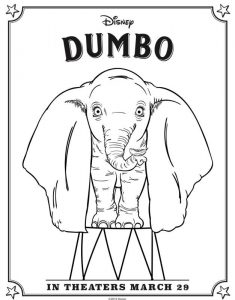 Kolorowanka Dumbo 013