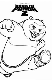Kolorowanka Kung Fu Panda 031