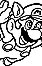 Kolorowanka Mario Bros 053