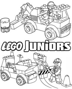 Darmowa kolorowanka Lego Juniors do druku