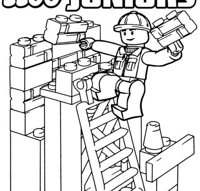 Klocki Lego Juniors - malowanka dla dzieci