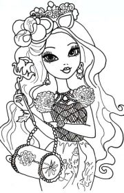 Kolorowanka Ever After High do druku