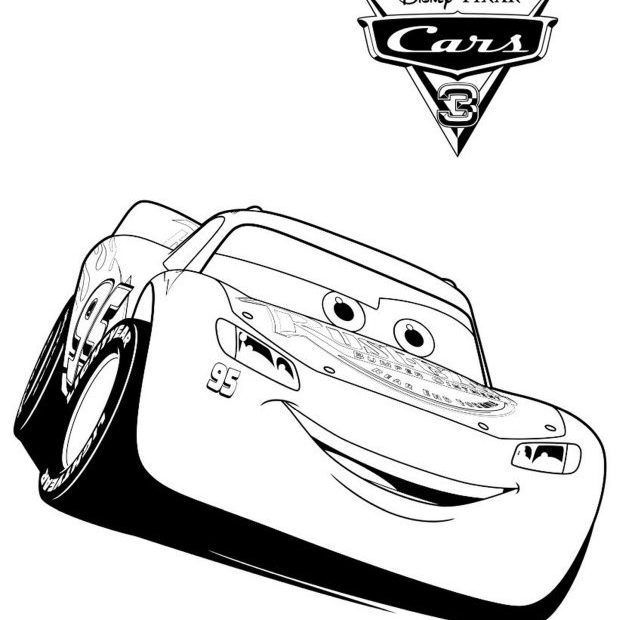 Kolorowanka The Cars 3 do druku