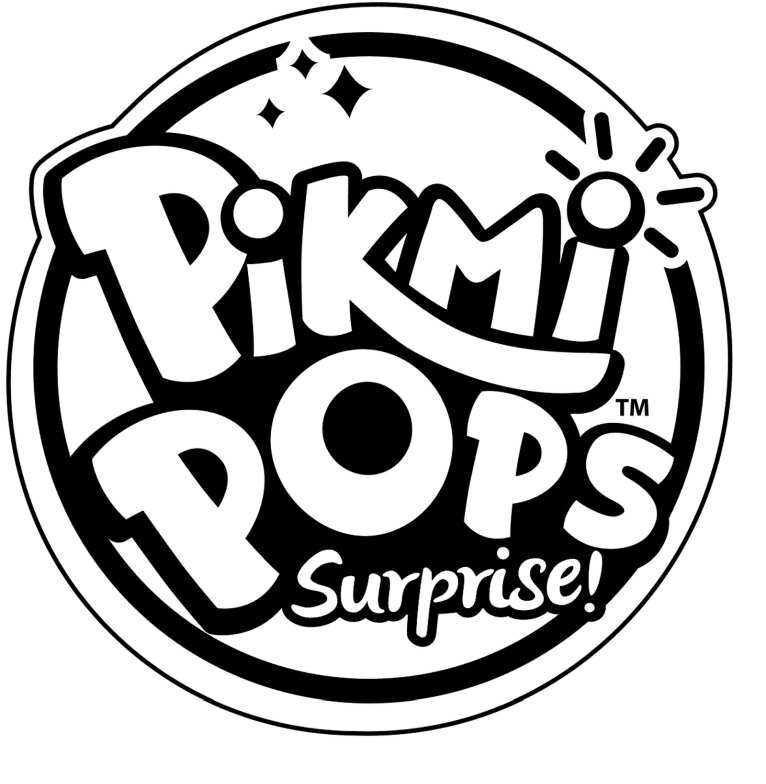 Kolorowanka z logo Pikmi Pops do wydruku