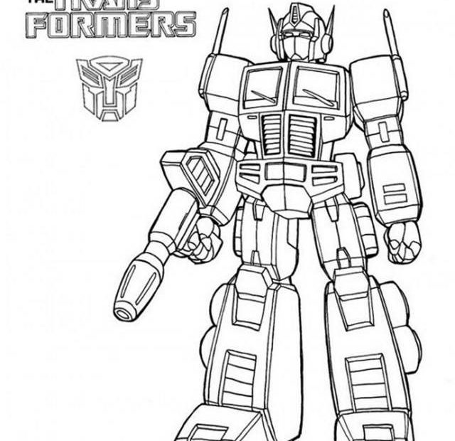 Optimus Prime kolorowanka Transformers do druku