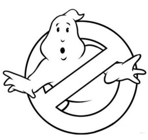 Pogromcy duchów Ghostbusters - kolorowanka dla dzieci
