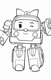 Zoey kolorowanka Super Wings