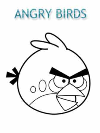 Kolorowanki Angry Birds