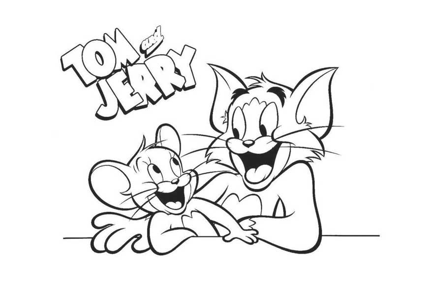 Kolorowanki Tom i Jerry